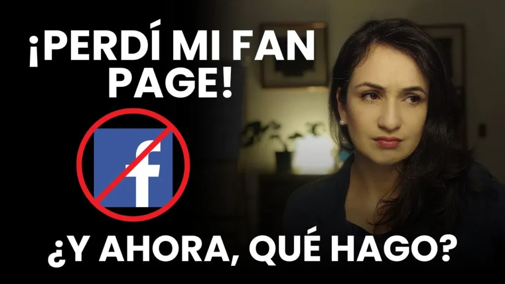 Fan page bloqueada qué hacer