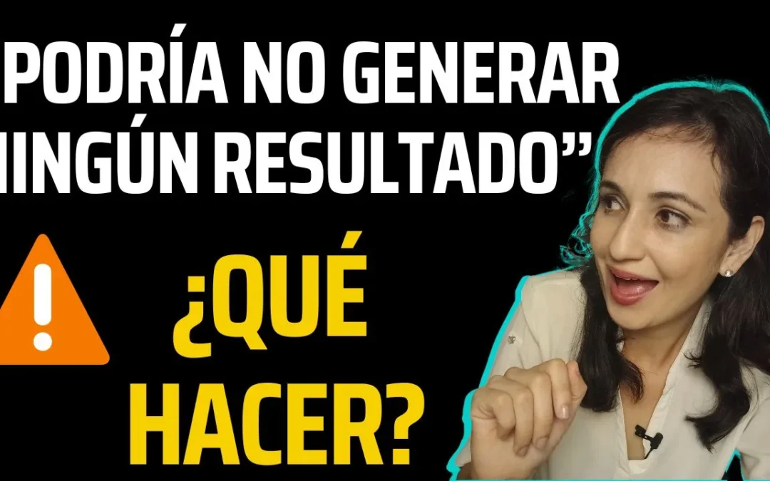 'Su conjunto de anuncios podría no generar ningún resultado' - Qué hacer